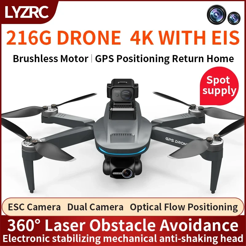L200 PRO MAX Drone 4K 2-Axis P - Drone Gps Module avaliação e preço