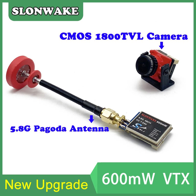 5.8G 48CH 600mW adjustable VTX - Drone Camera avaliação e preço