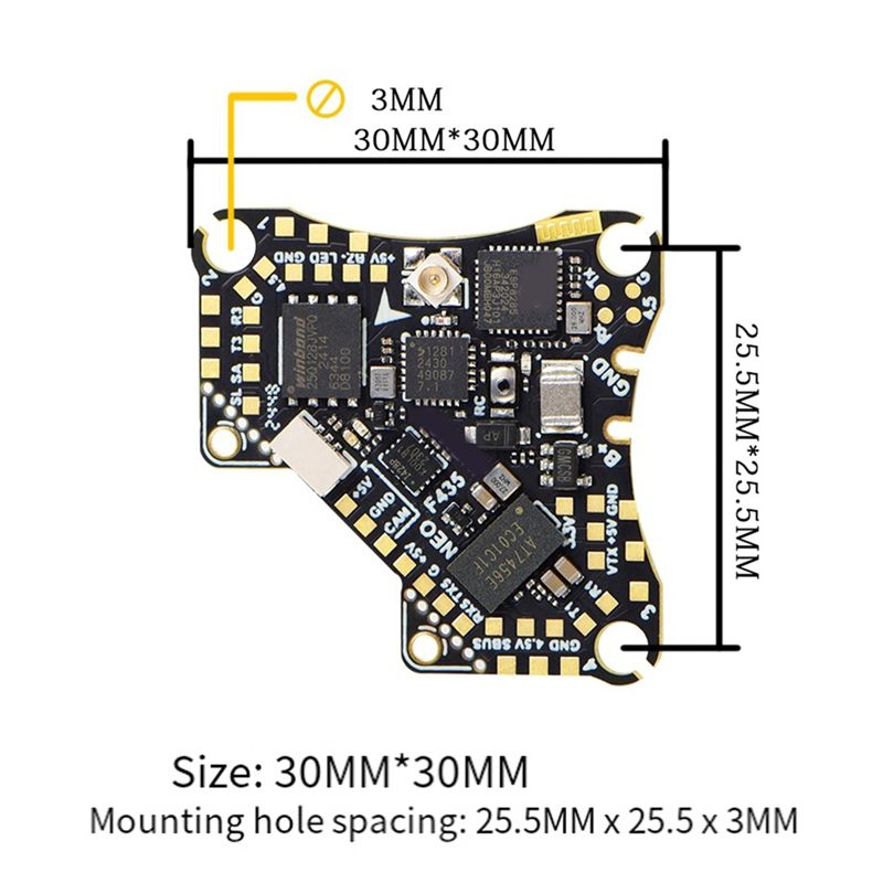 FBIL-F435 NEO 1S AIO Flight Co - Drone Esc avaliação e preço