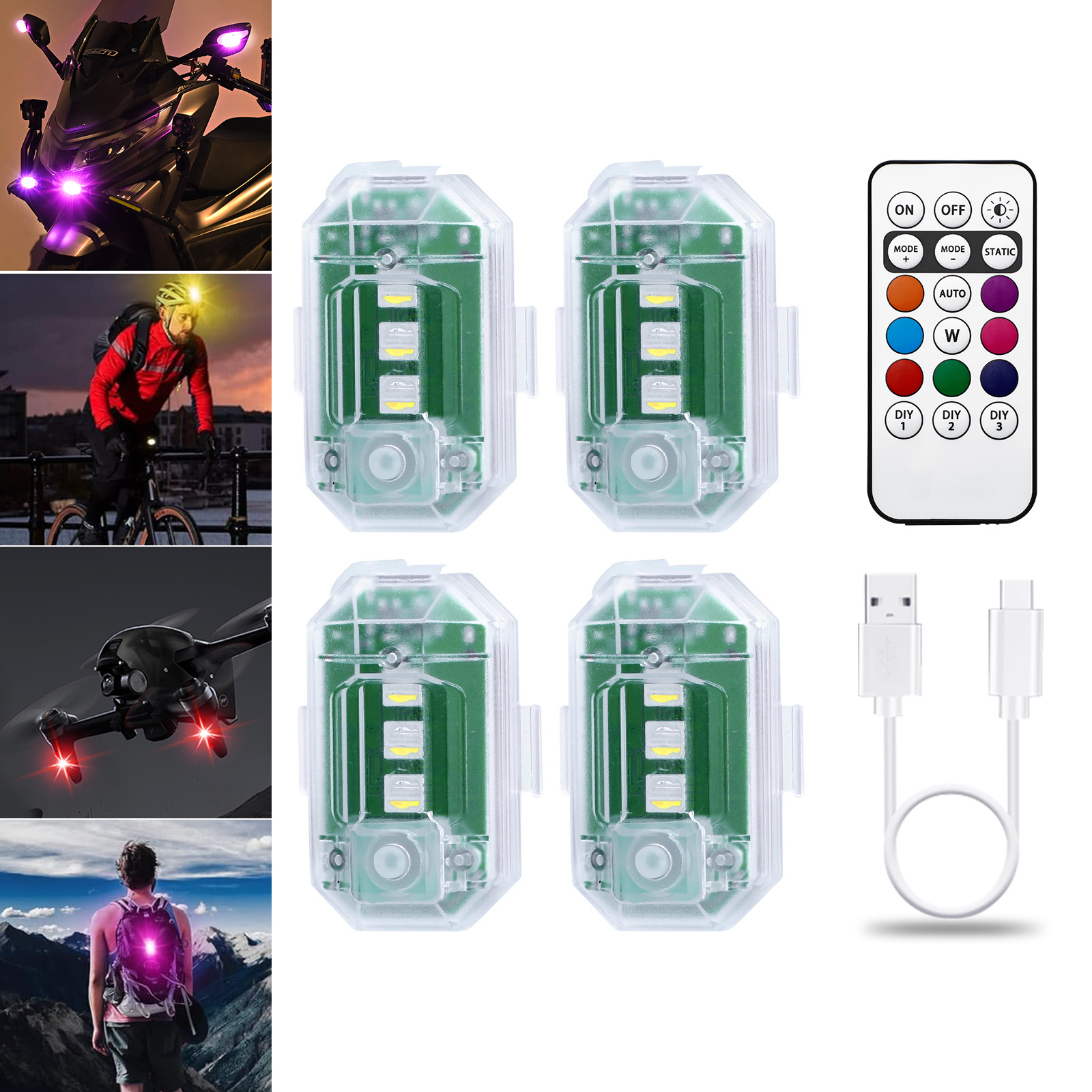 LECART Wireless Led Lights for - Drone Led Light avaliação e preço