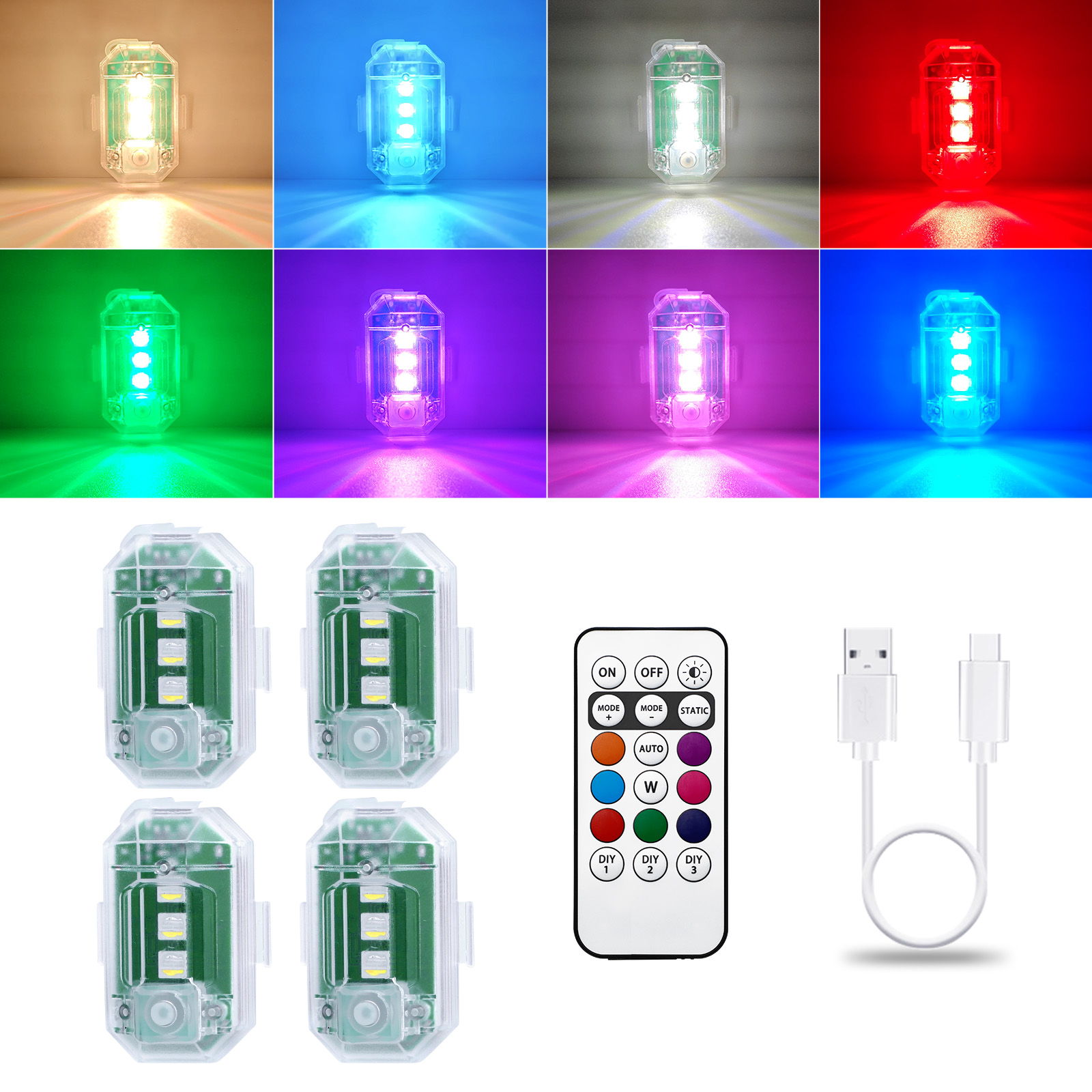 LECART Wireless Led Lights for - Drone Led Light avaliação e preço