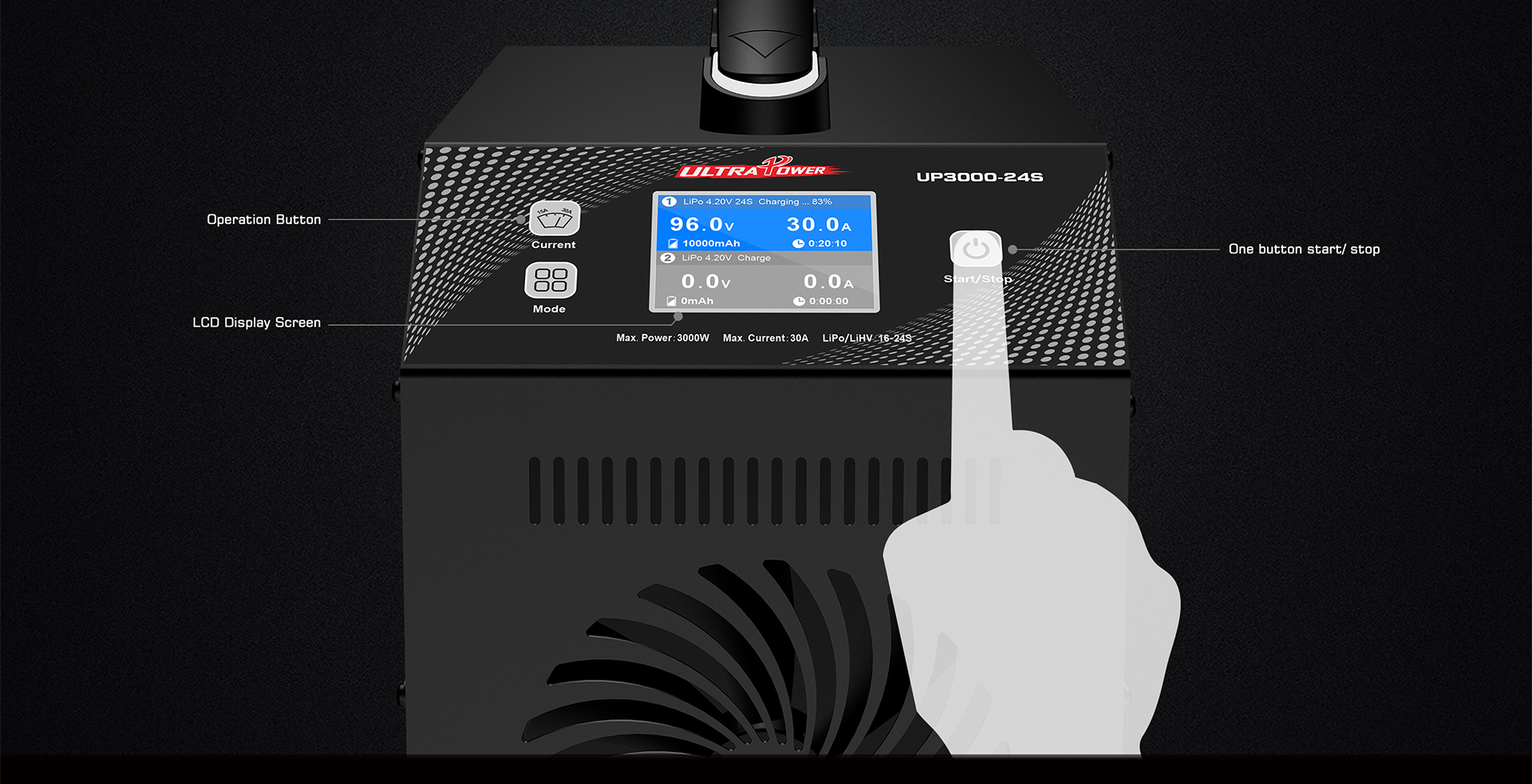 ULTRAPOWER UP3000-24S 3000W 30 - Drone Charger avaliação e preço
