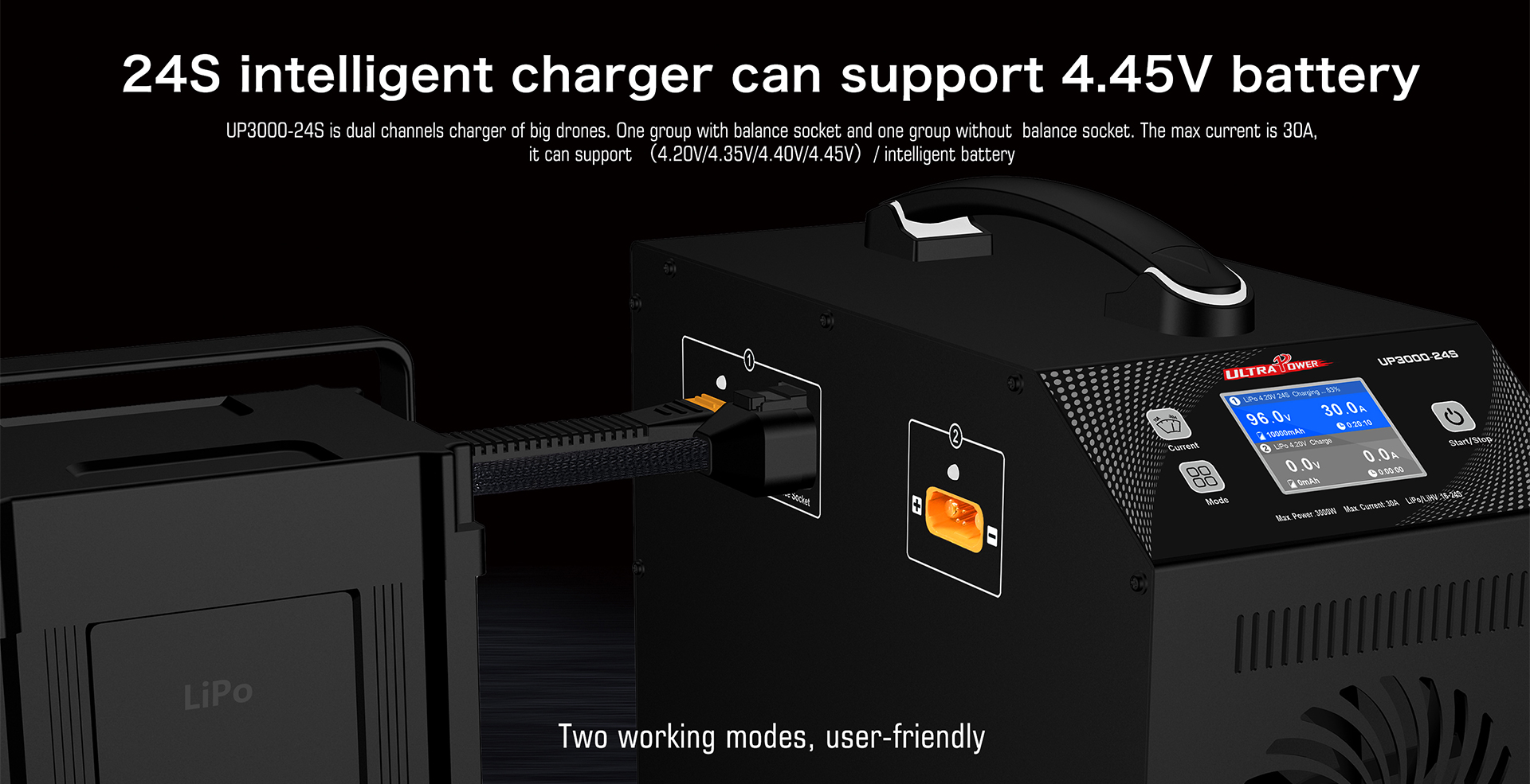 ULTRAPOWER UP3000-24S 3000W 30 - Drone Charger avaliação e preço