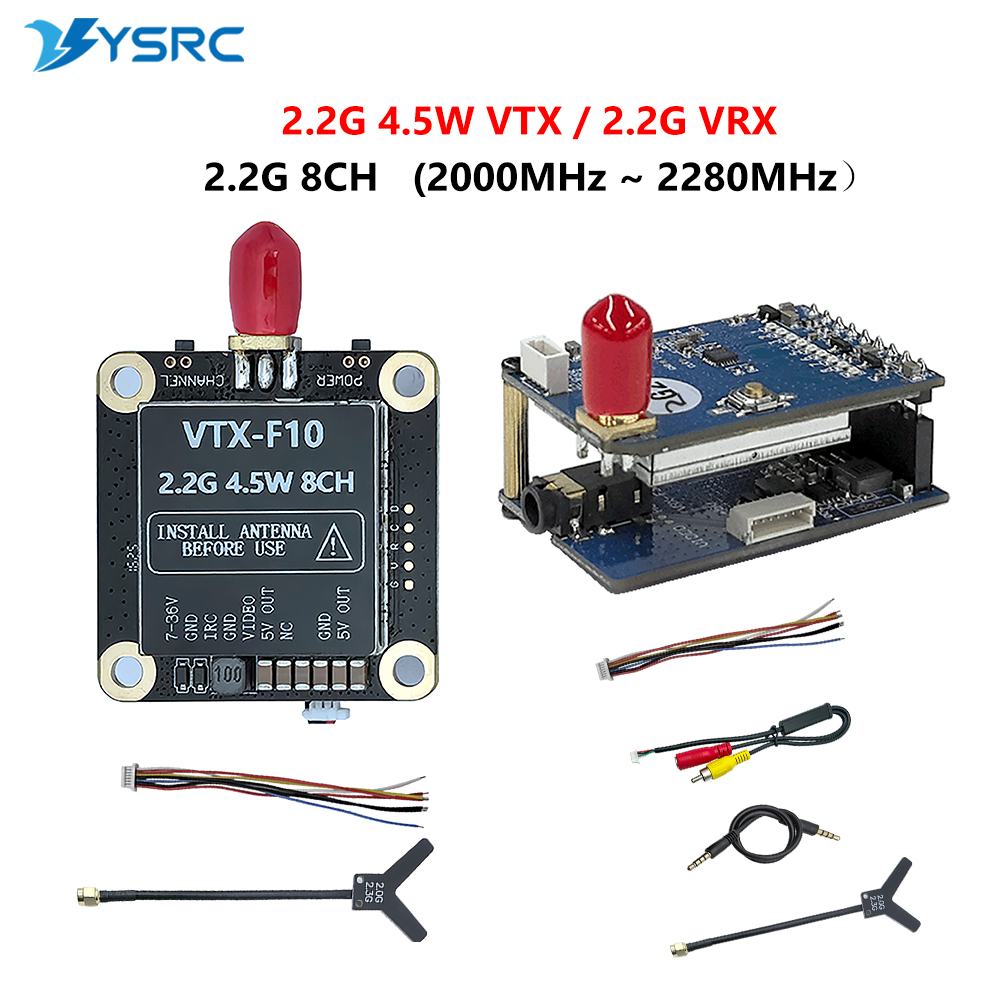 2.0-2.2G 4.5W VTX 8CH FPV Vide - Drone Receiver avaliação e preço