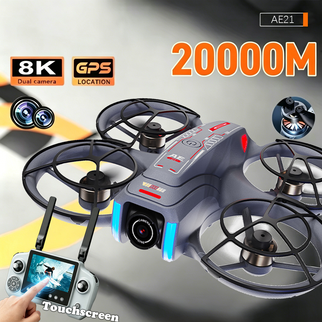 Upgrade AE21 Aerial Drone 8K H - Drone Gps Module avaliação e preço