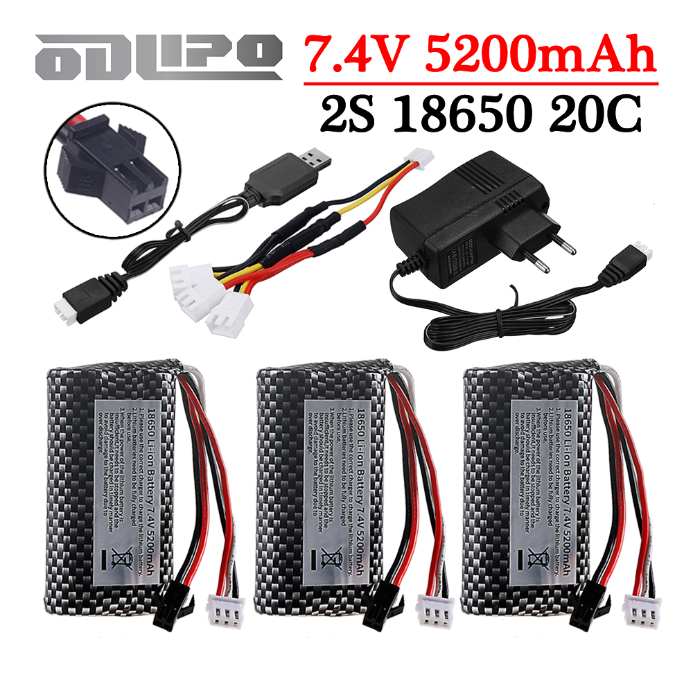 18650 7.4V 5200mAh Li-ion batt - Drone Charger avaliação e preço