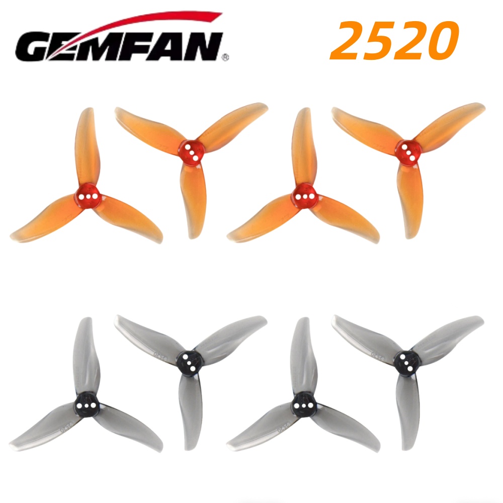 4Pairs Gemfan Hurricane 2520 2 - Drone Propeller avaliação e preço