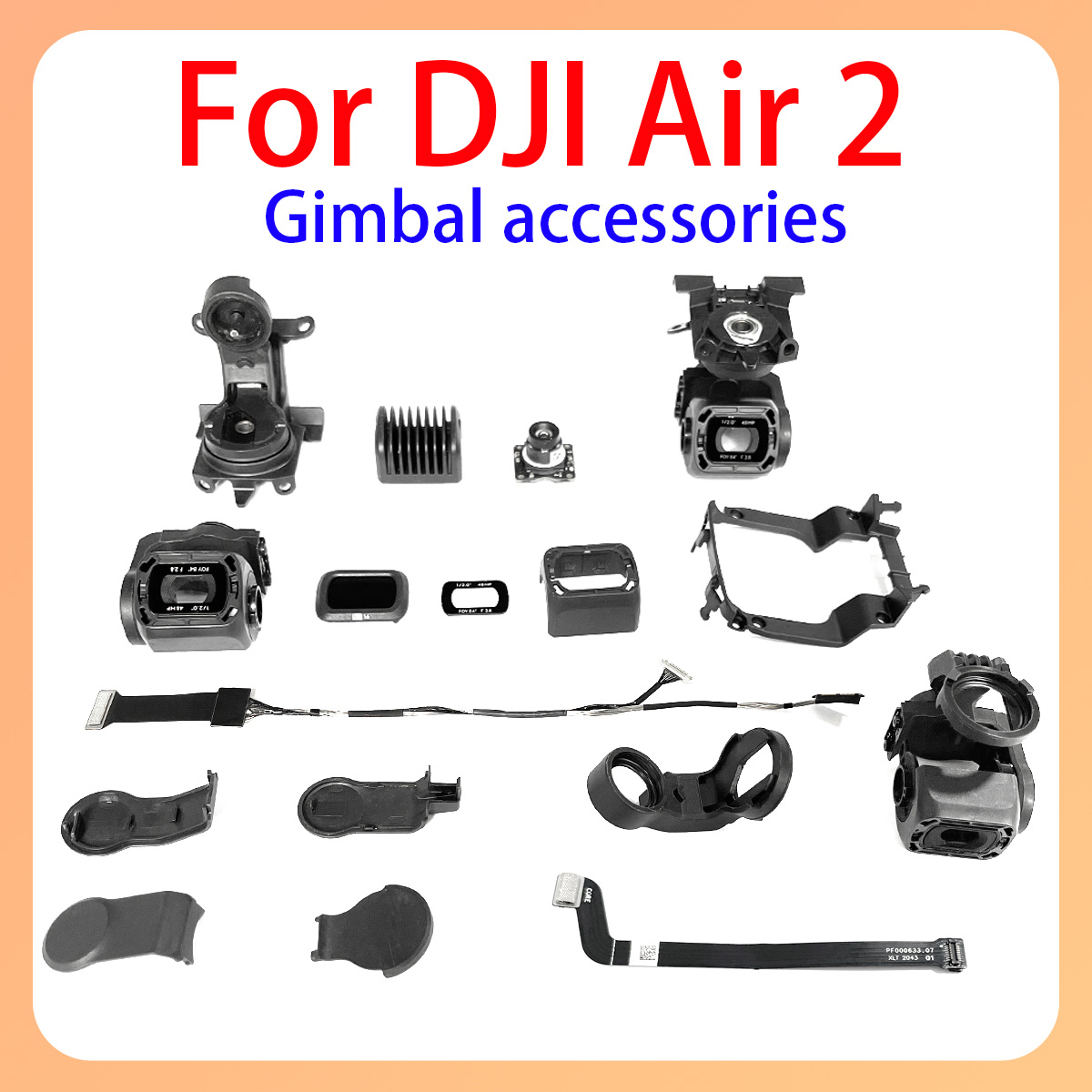 Original Mavic Air2 gimbal arm - Drone Arm avaliação e preço