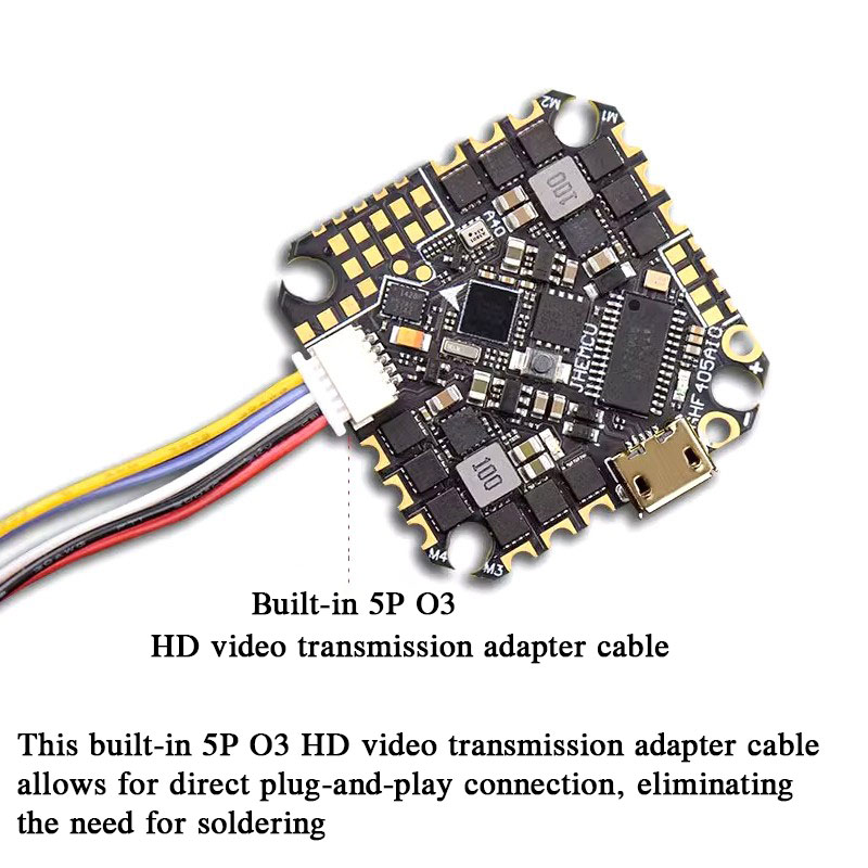 JHEMCU GHF405AIO-HD 40A AIO Fl - Drone Esc avaliação e preço