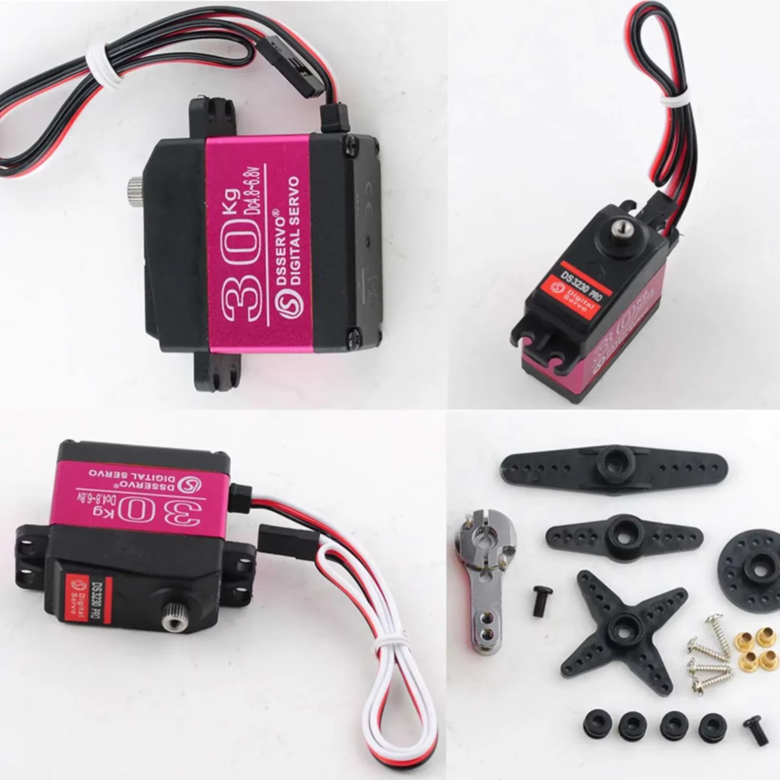 4Pcs DS3230PRO 30KG Digital Se - Drone Arm avaliação e preço