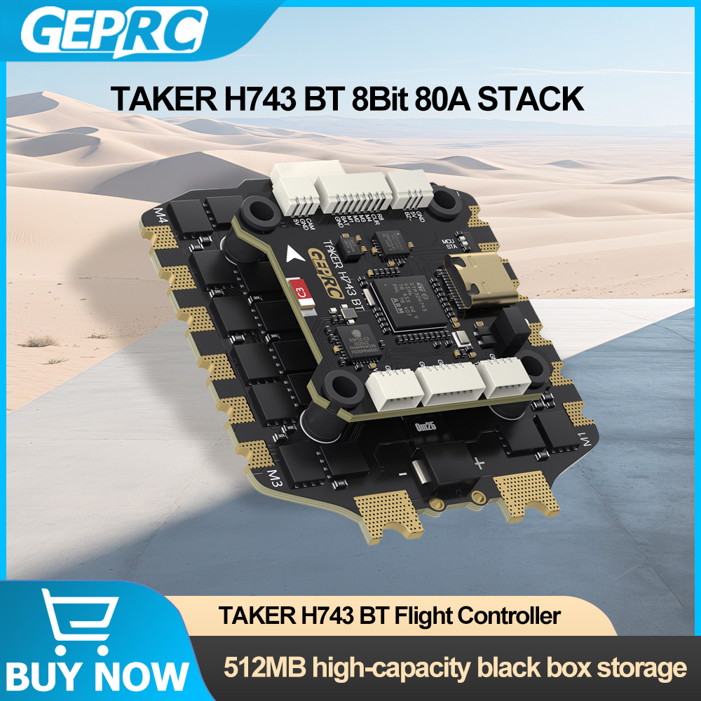 GEPRC TAKER H743 BT 8Bit 80A S - Drone Esc avaliação e preço