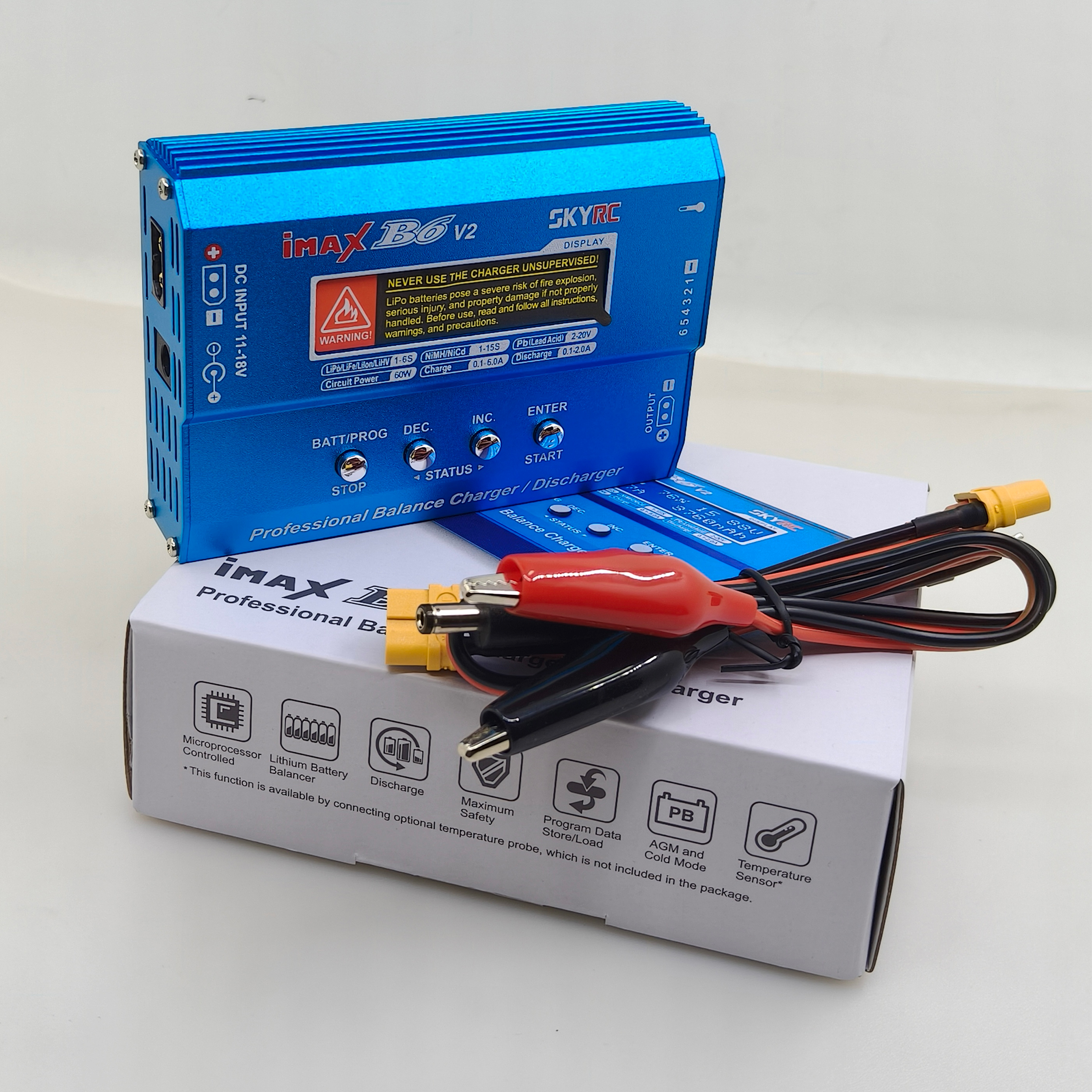 IMAX B6 / B6AC 80W T/XT60plug  - Drone Charger avaliação e preço