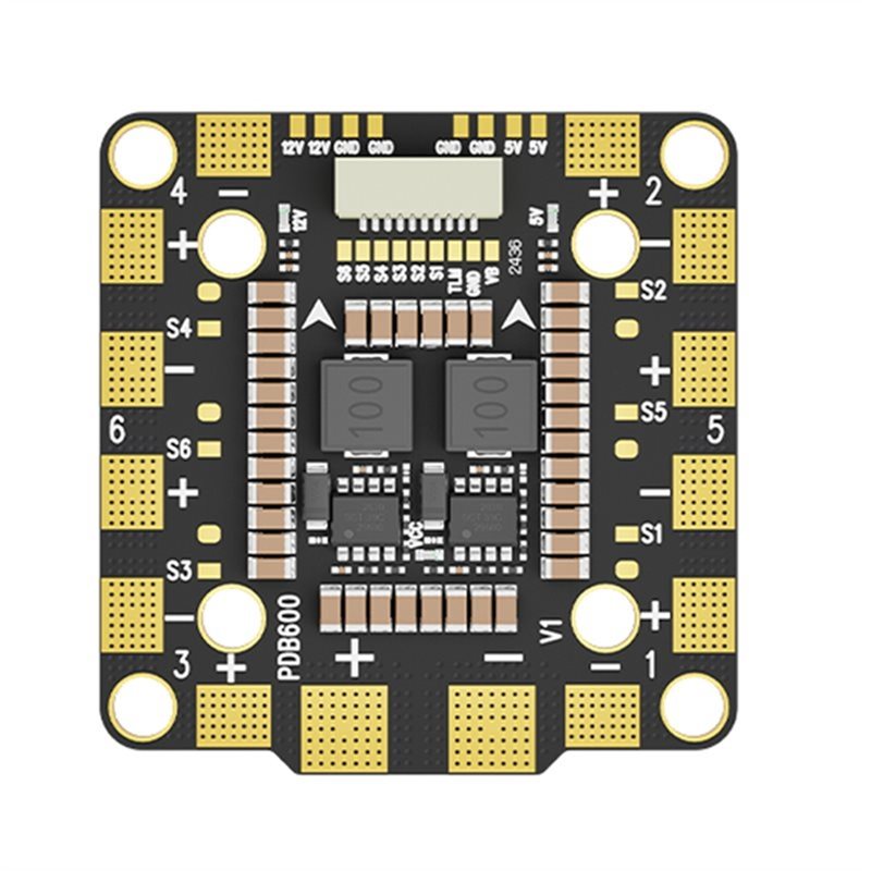 【CYBER MONDAY】1 Pc PDB600A 8S  - Drone Power Distribution Board avaliação e preço