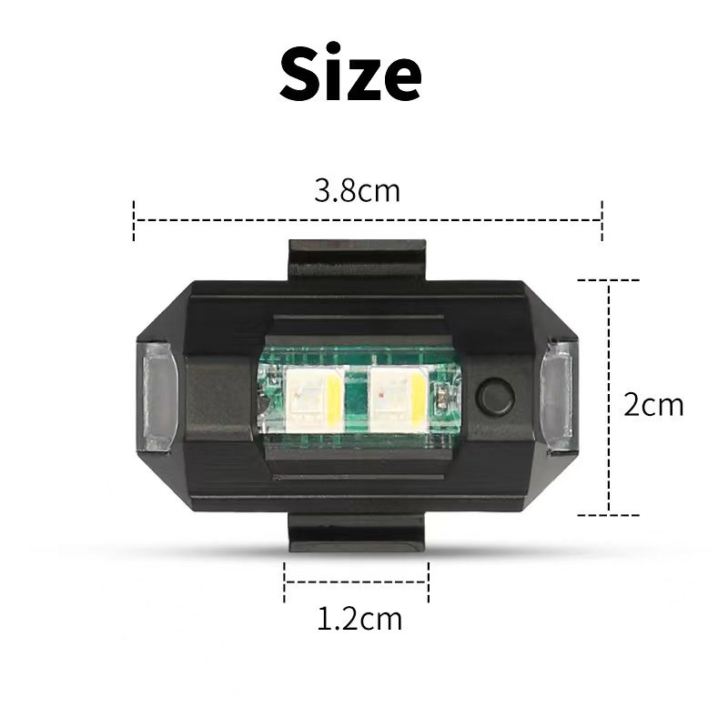 Motorcycle Lights Drone Strobe - Drone Led Light avaliação e preço
