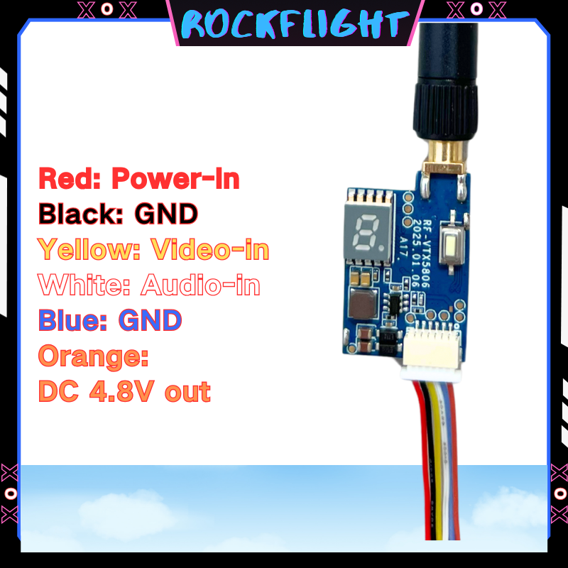 5.8GHz 48CH launcher 600mW Vid - Drone Camera avaliação e preço