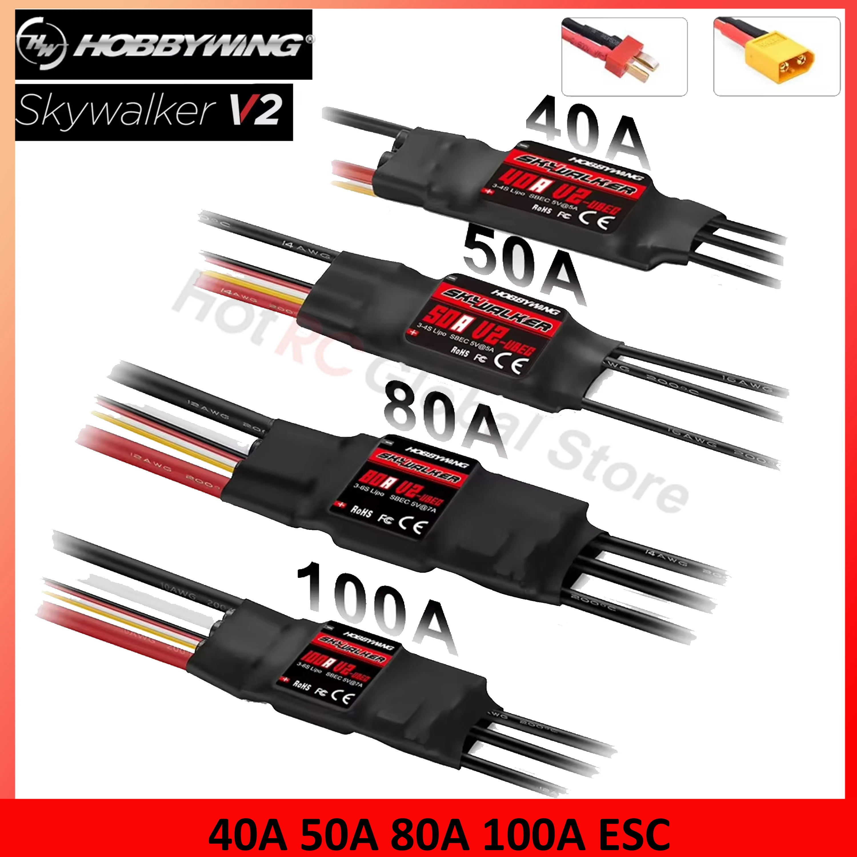 HOBBYWING Skywalker V2 Series  - Drone Esc avaliação e preço
