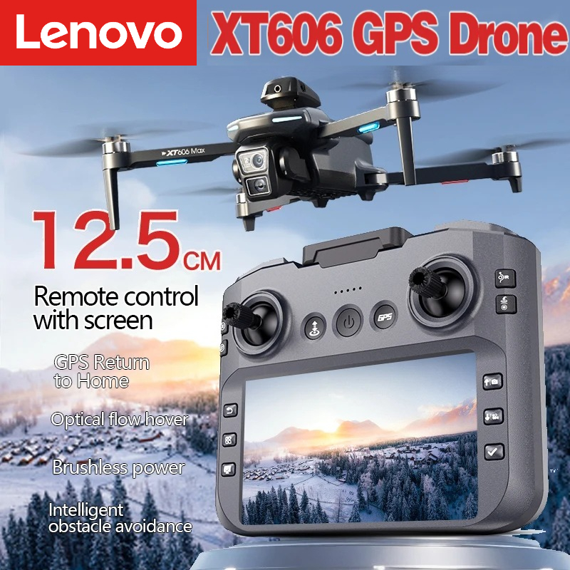 Lenovo XT606 MAX GPS Drone 4k  - Drone Gps Mount avaliação e preço
