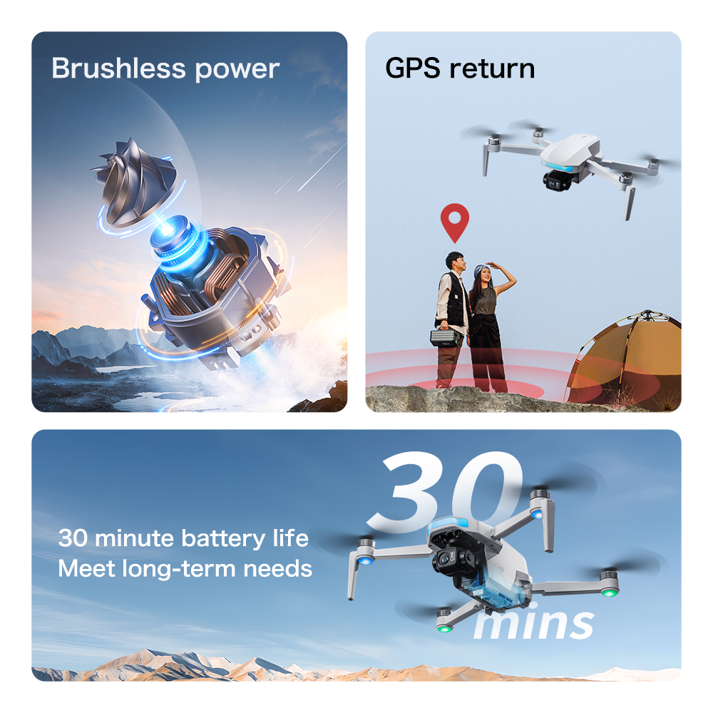 S-X1 MAX GPS Drone with 3-Axis - Drone Gps Mount avaliação e preço