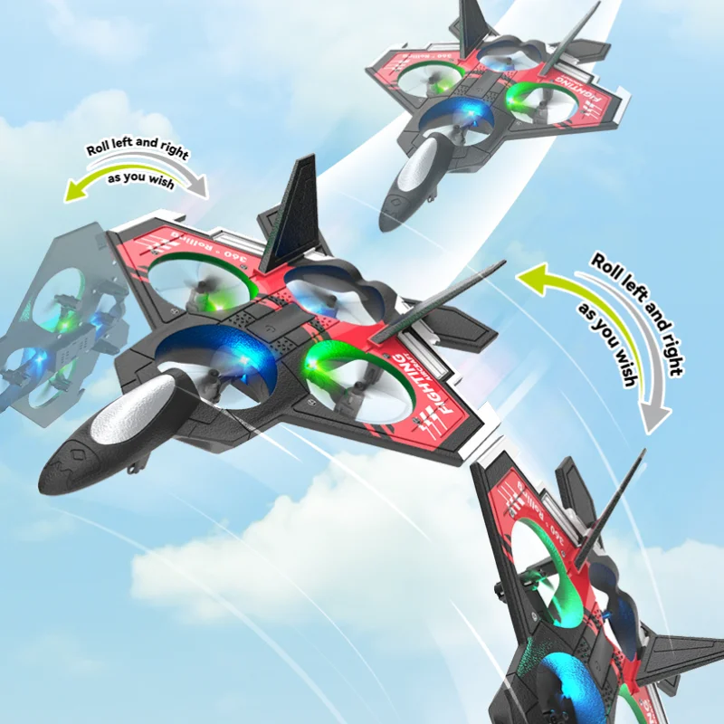 S98 RC Foam Stunt Aircraft Toy - Drone Led Light avaliação e preço