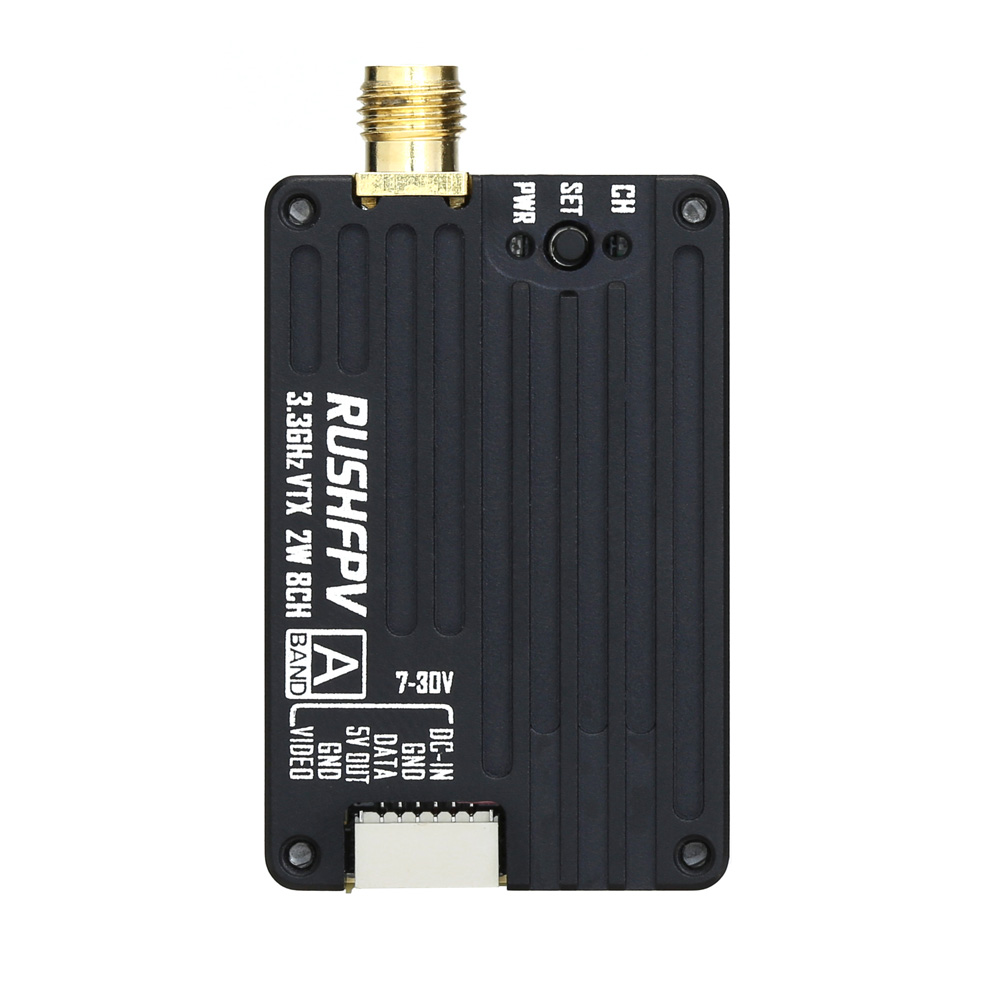 RUSHFPV 3.3G 2W VTX Transmitte - Drone Receiver avaliação e preço