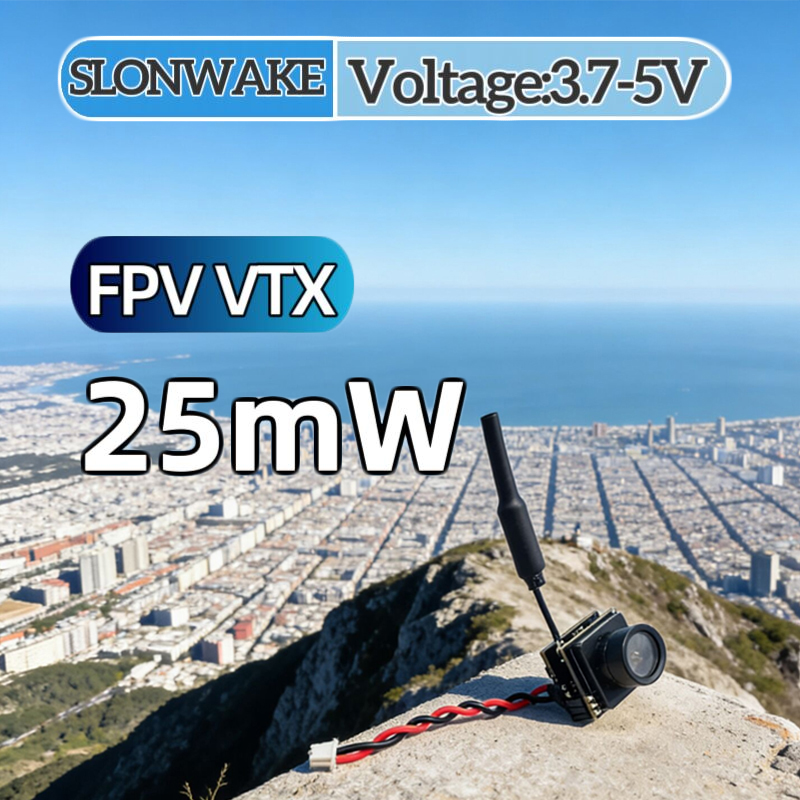SLONWAKE FPV 25mW power simula - Drone Camera avaliação e preço