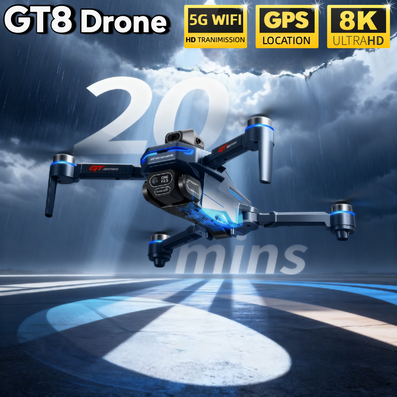 For Genuine GT8 Drone 4K Profe - Drone Gps Mount avaliação e preço