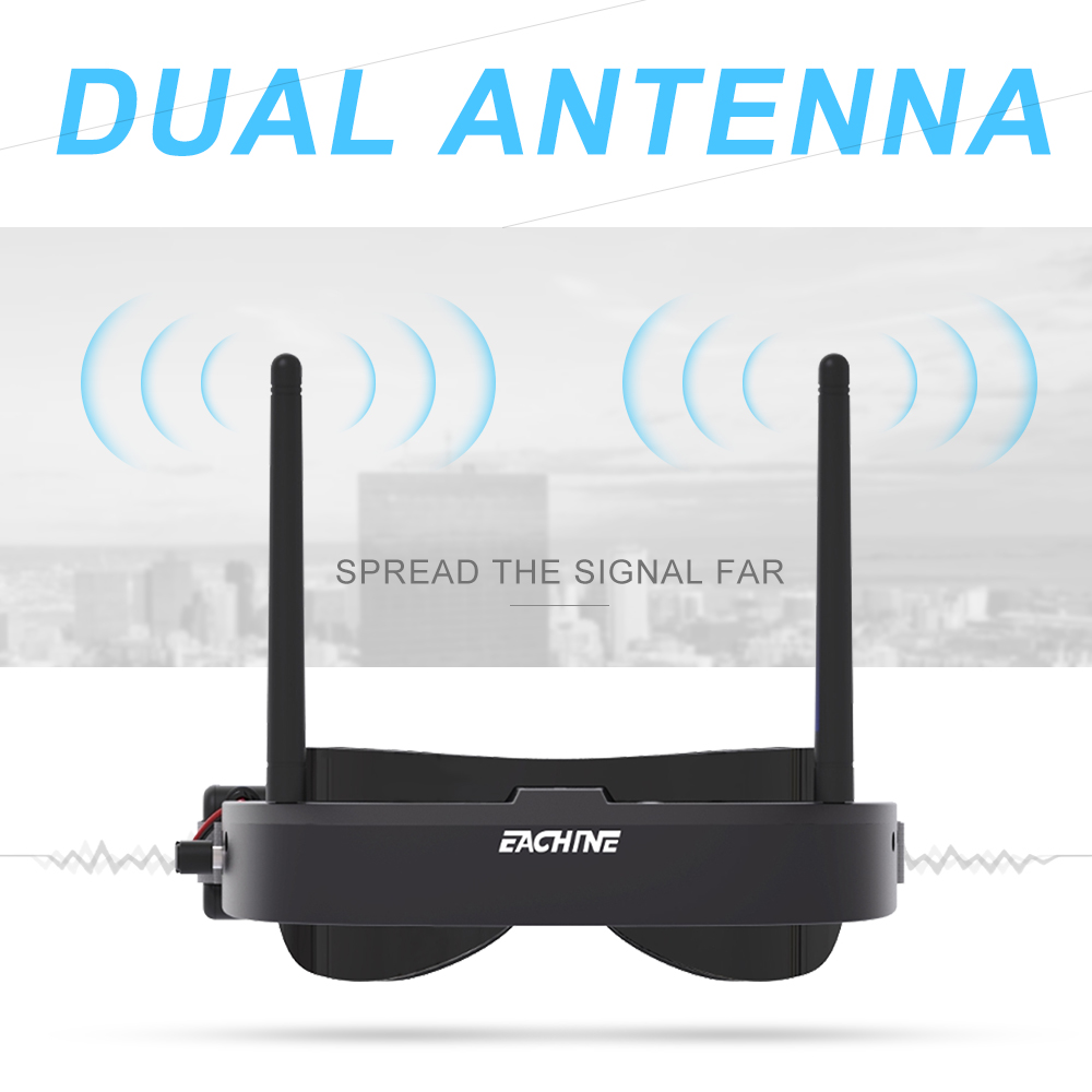 Eachine EV100 720*540 5.8G 72C - Drone Antenna avaliação e preço
