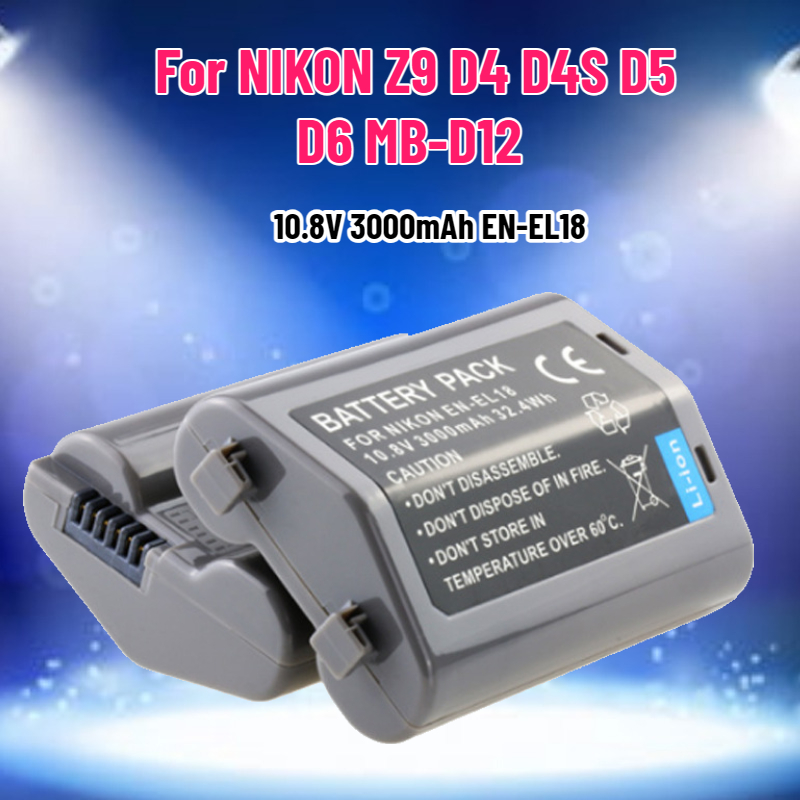 10.8V 3000mAh EN-EL18 EN-EL18A - Drone Camera avaliação e preço