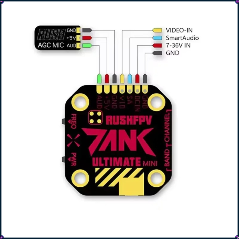 Rush Cherry FPV Stubby Antenna - Drone Receiver avaliação e preço