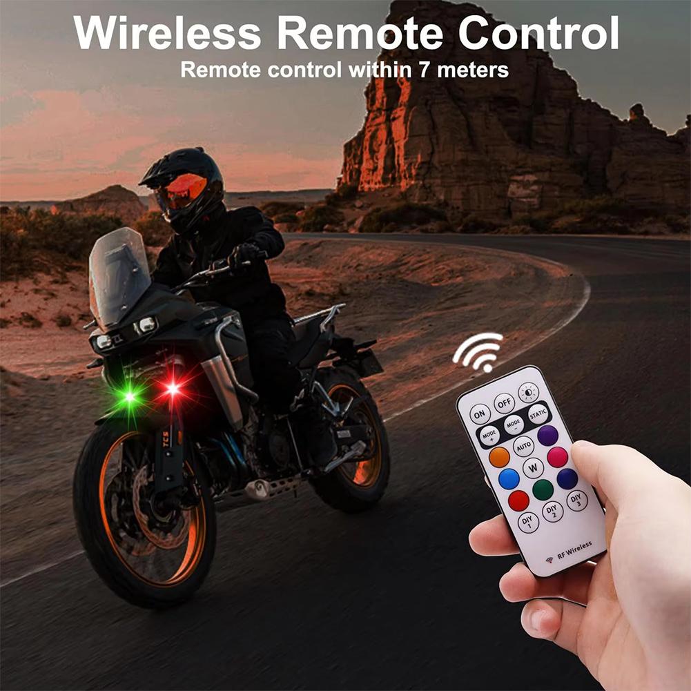 Wireless Remote Control Strobe - Drone Led Light avaliação e preço