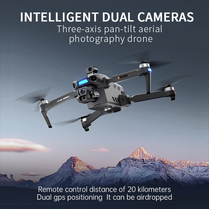 2026 New 8K Dual Camera Drone  - Drone Gps Module avaliação e preço