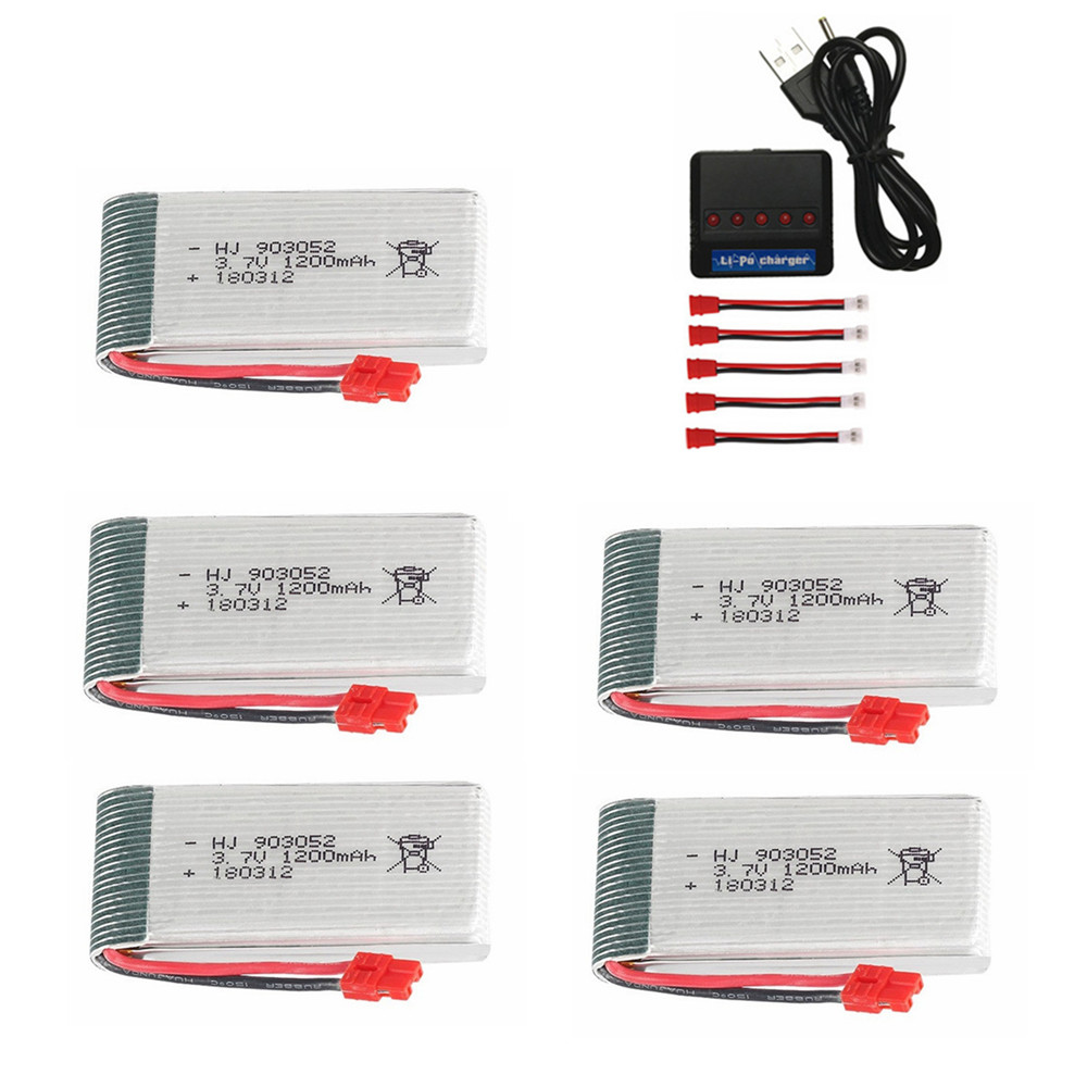3.7V 1200mAh 903052 lipo batte - Drone Charger avaliação e preço