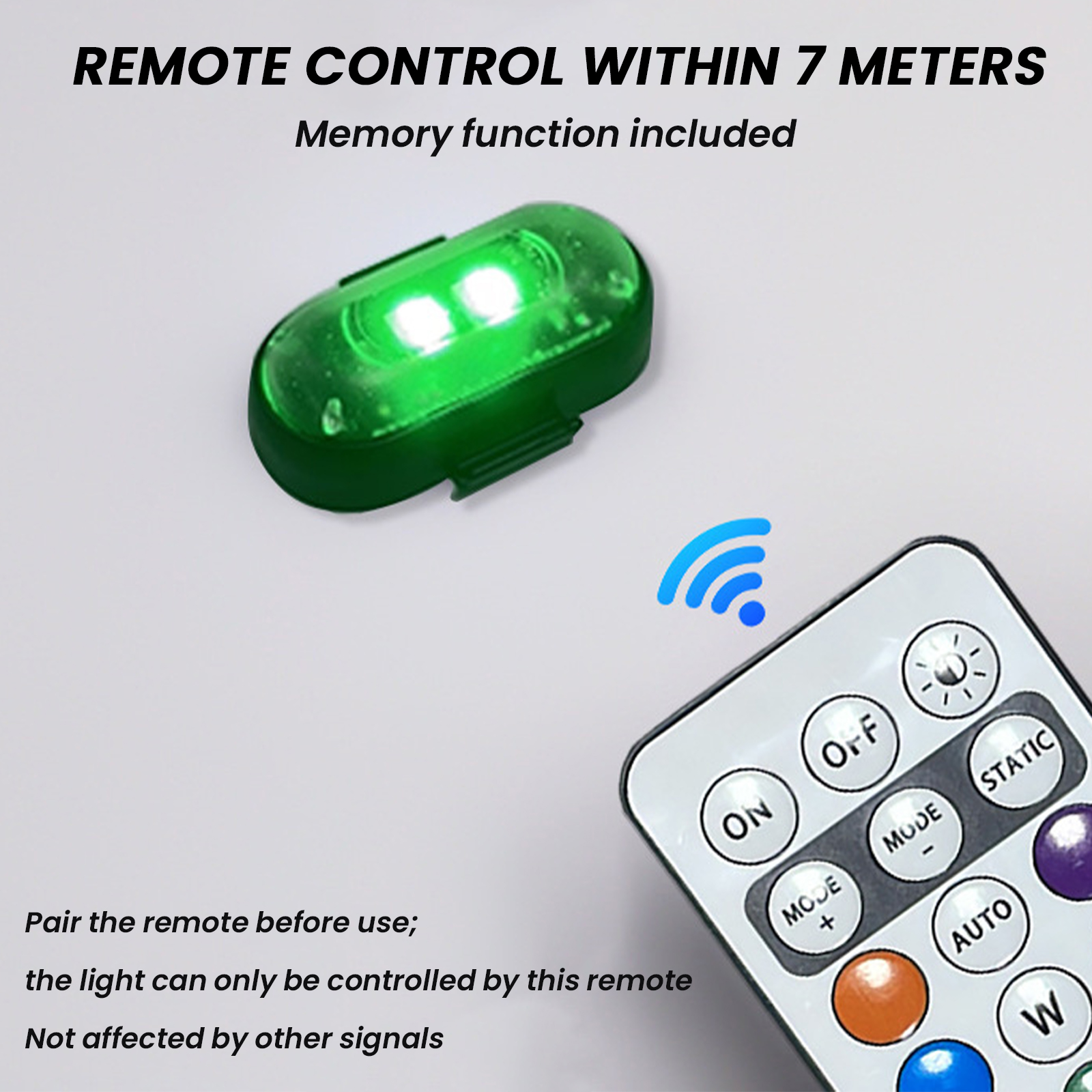 2/4/6PCS Wireless LED Strobe L - Drone Led Light avaliação e preço