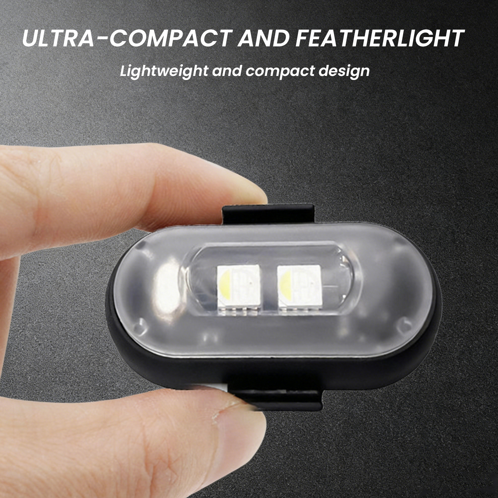 2/4/6PCS Wireless LED Strobe L - Drone Led Light avaliação e preço