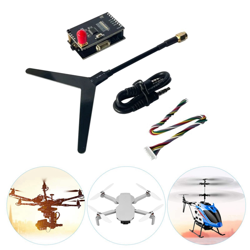 A63T-1.2G 2W VTX+1.2G 1.3G VRX - Drone Receiver avaliação e preço