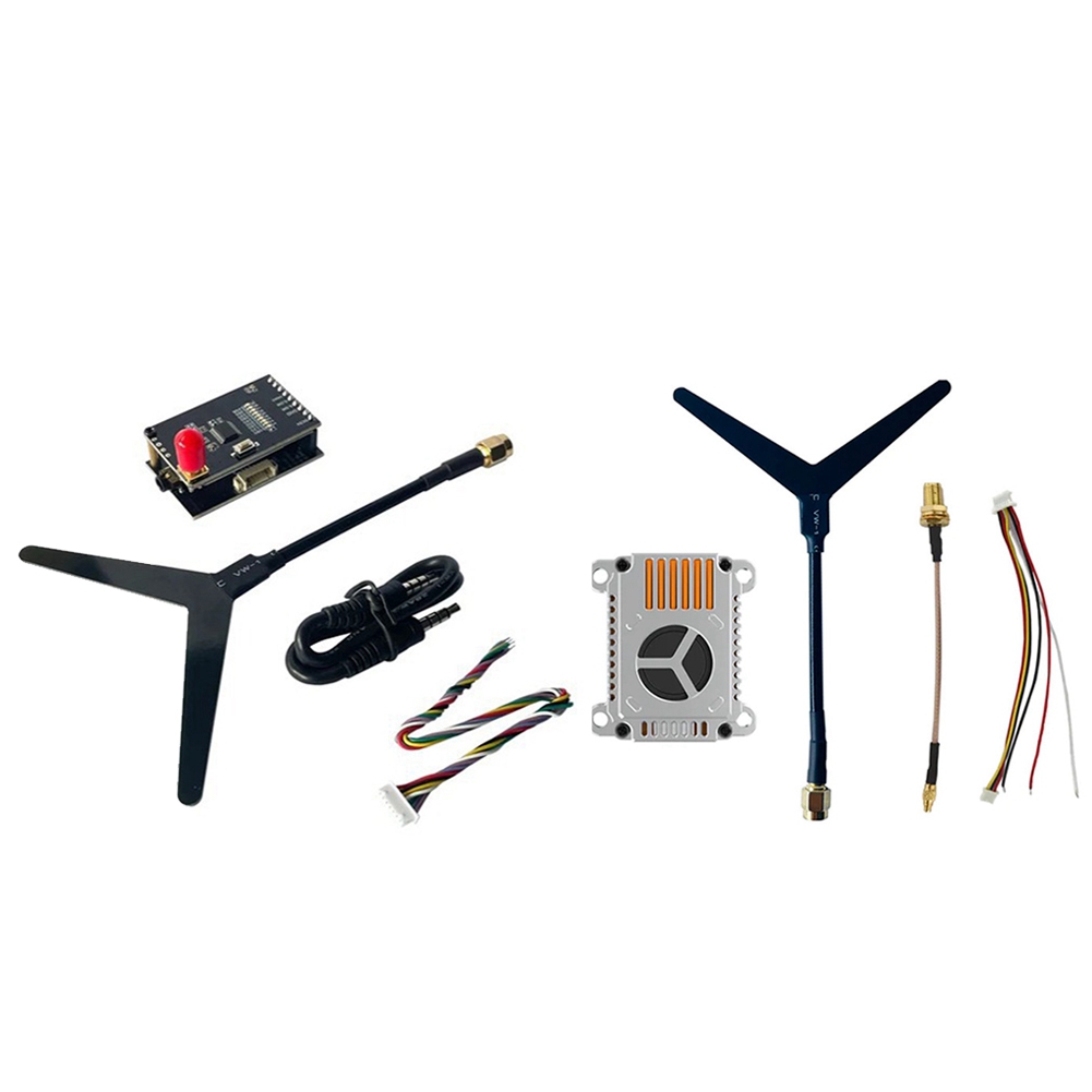 A63T-1.2G 2W VTX+1.2G 1.3G VRX - Drone Receiver avaliação e preço
