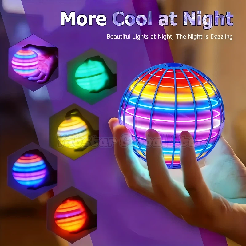 LED Light Up Flying Orb Boomer - Drone Battery avaliação e preço