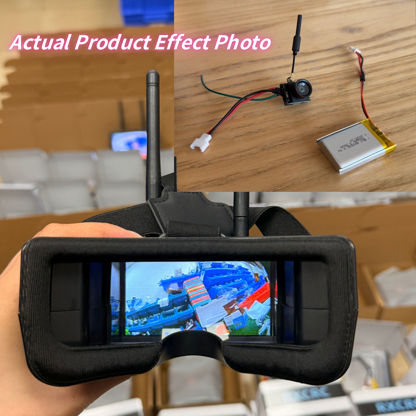 Slonwake 5.8G 48CH 200mW FPV D - Drone Camera avaliação e preço