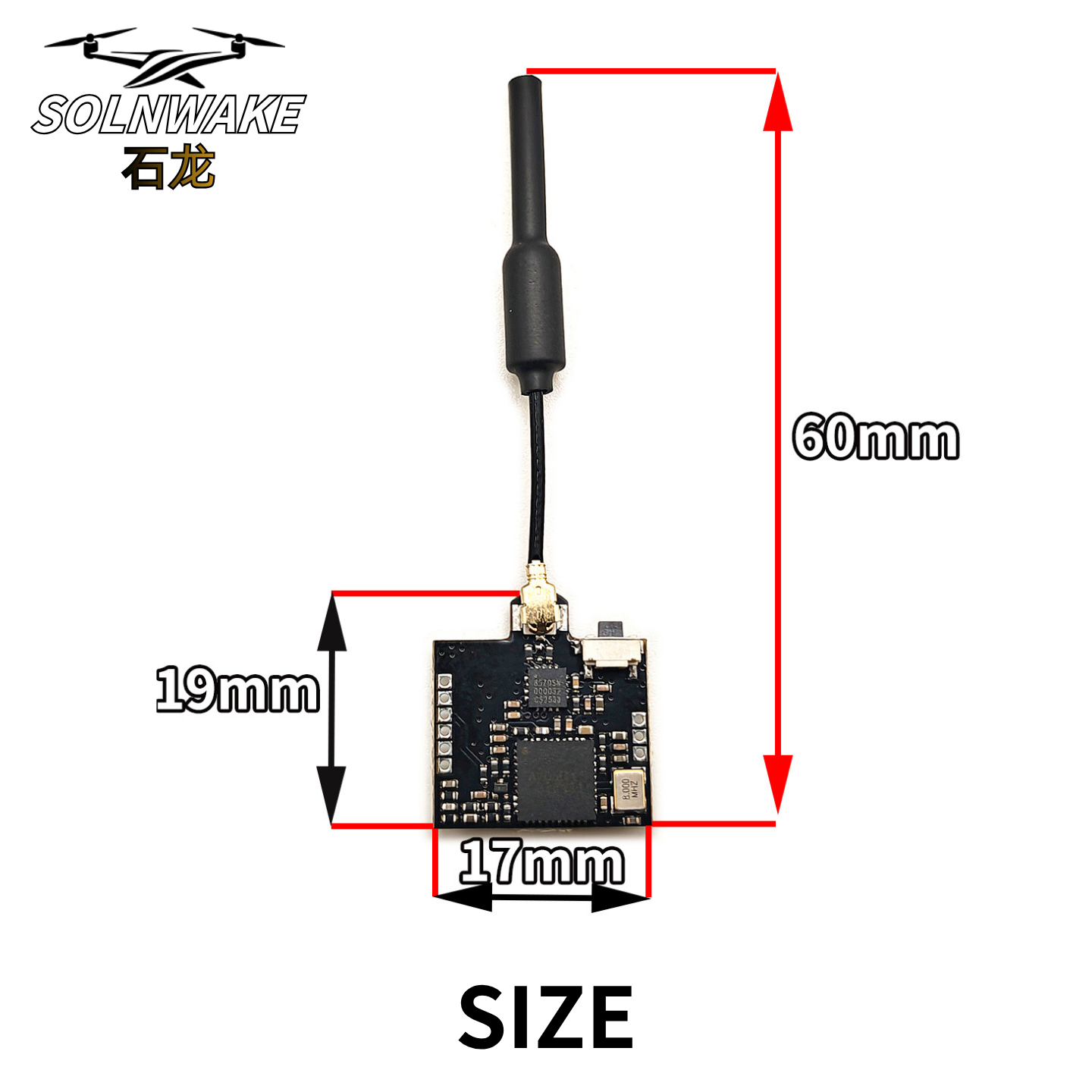 SLONWAKE Nano 5.8G 48CH 200mW  - Drone Frame avaliação e preço