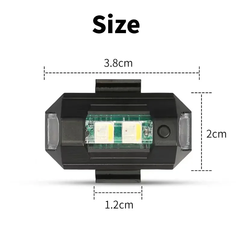 Motorcycle Lights Drone Strobe - Drone Led Light avaliação e preço