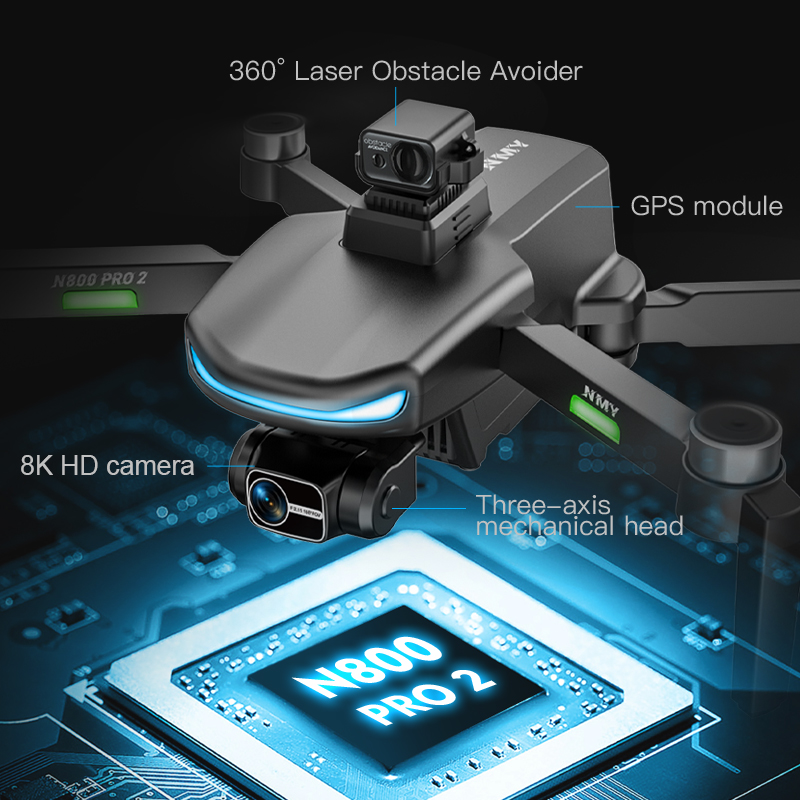 N800 PRO 2 GPS Drone Professio - Drone Gps Mount avaliação e preço