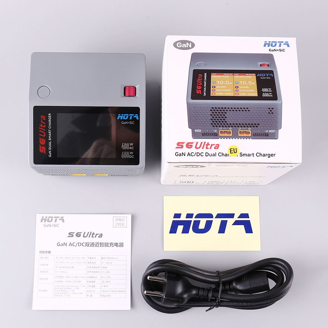 HOTA S6 Ultra Gallium Nitride  - Drone Charger avaliação e preço