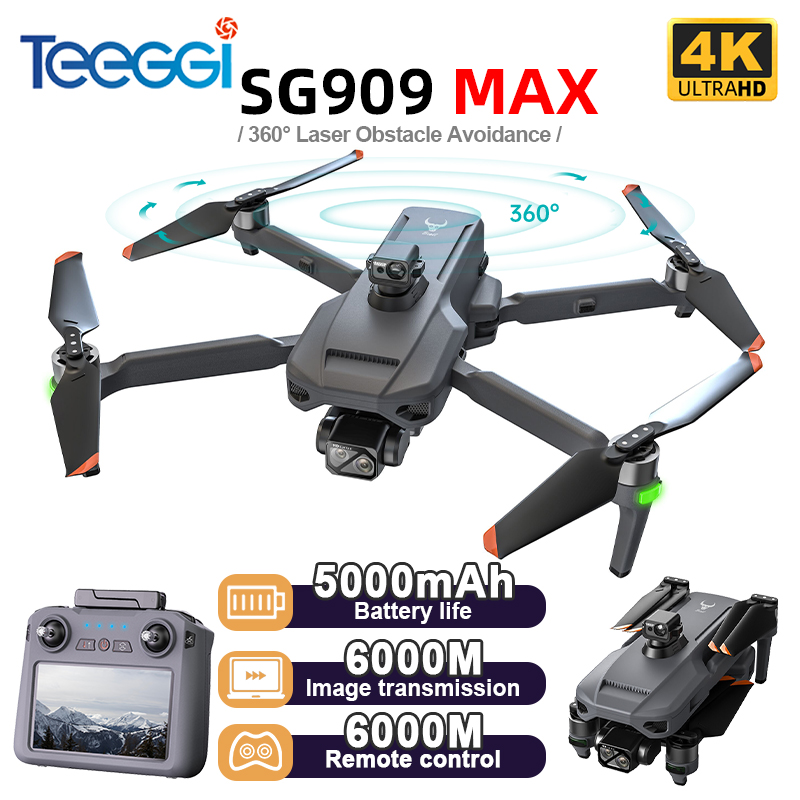 Teeggi SG909 MAX GPS Drone Wit - Drone Gimbal avaliação e preço