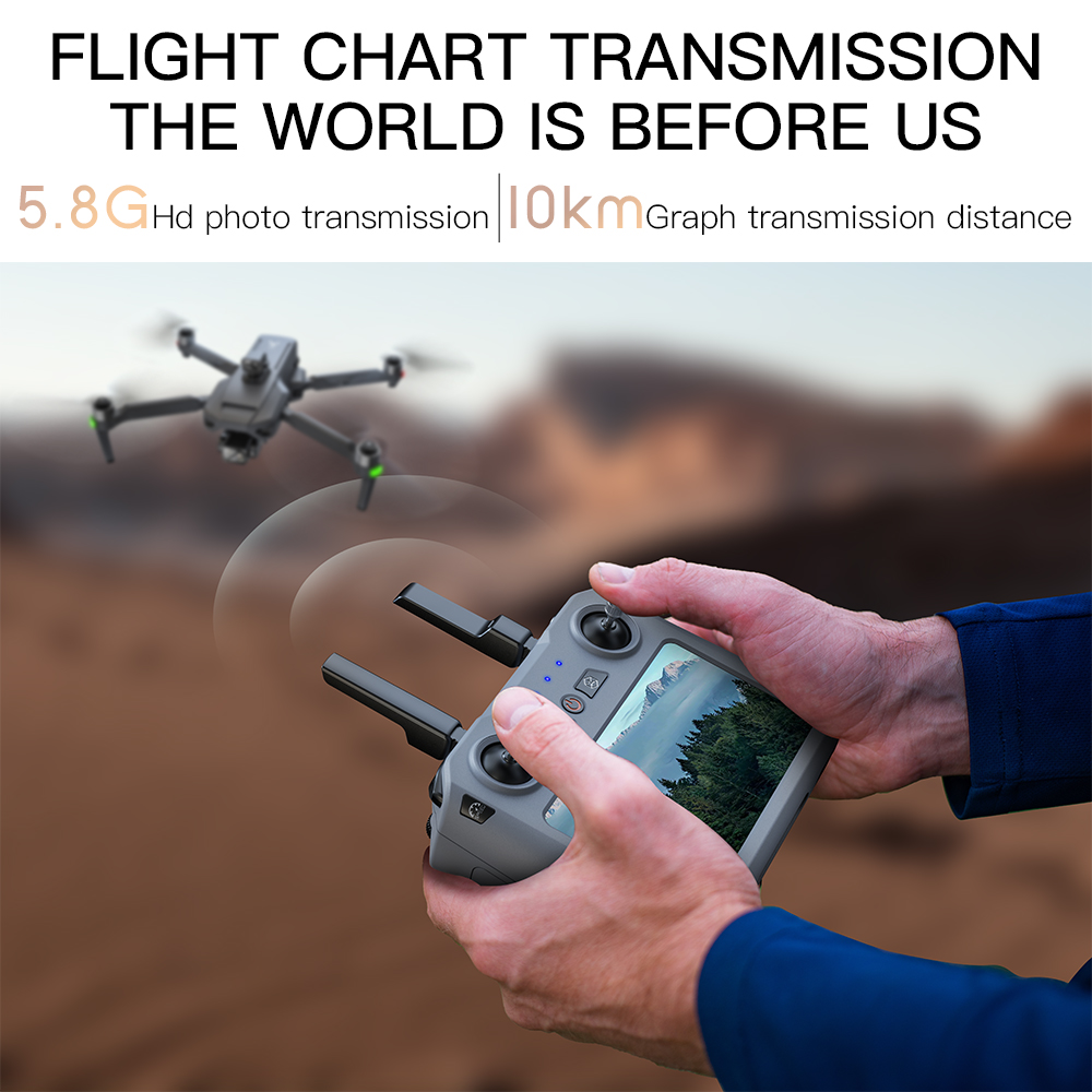 Teeggi SG909 MAX GPS Drone Wit - Drone Gimbal avaliação e preço