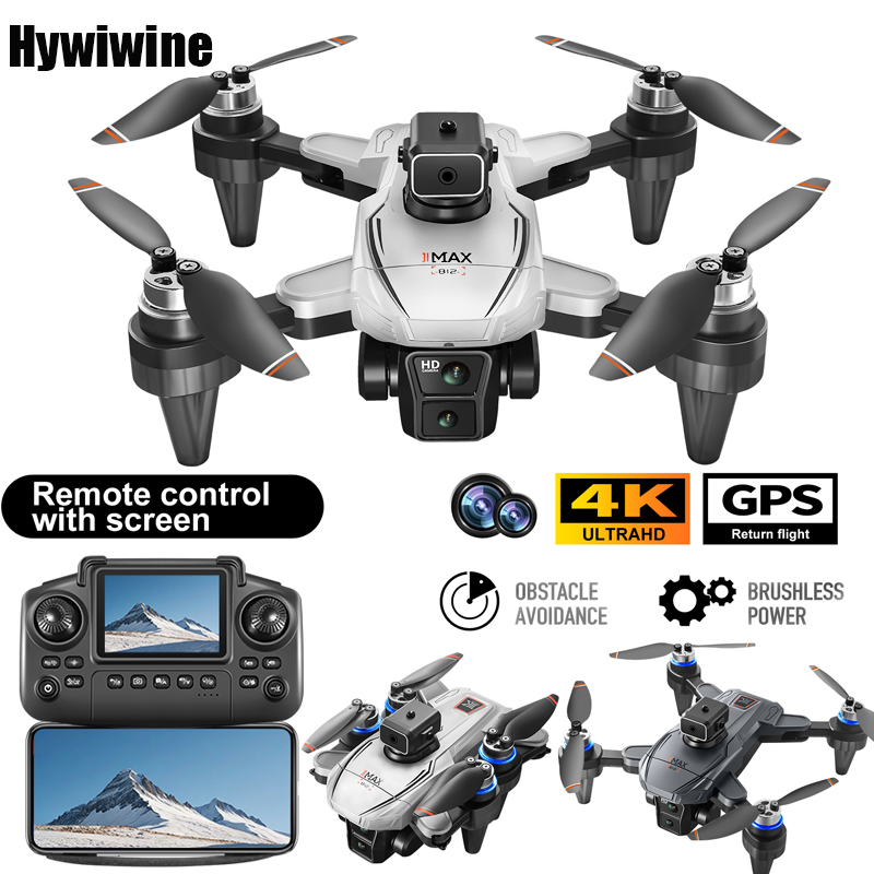 GPS RC Drone With Screen 4K Pr - Drone Gps Mount avaliação e preço