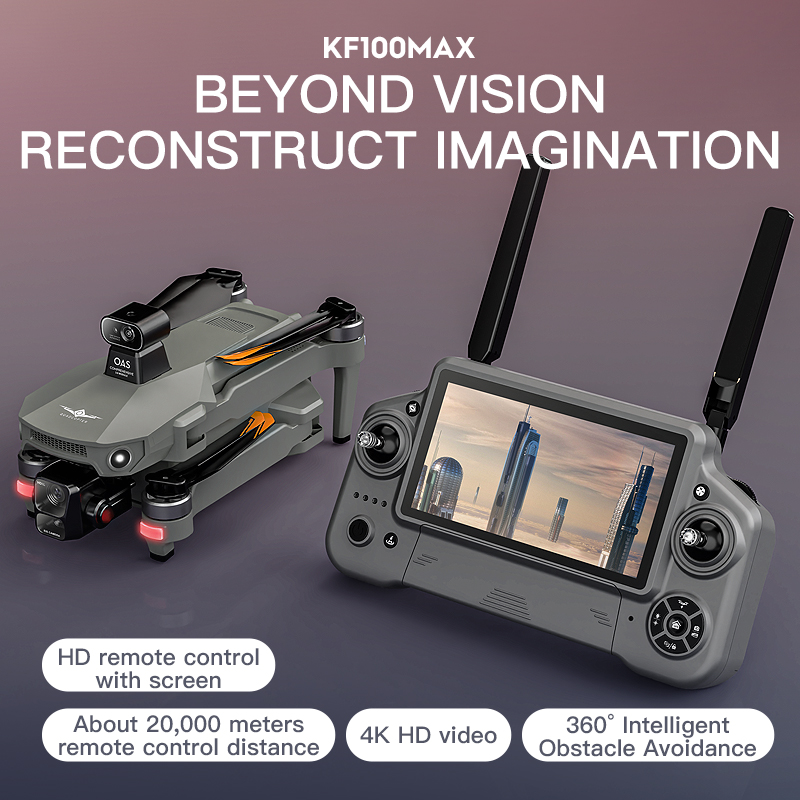 SJRC KF100 MAX 8K UHD Photo HD - Drone Gimbal avaliação e preço