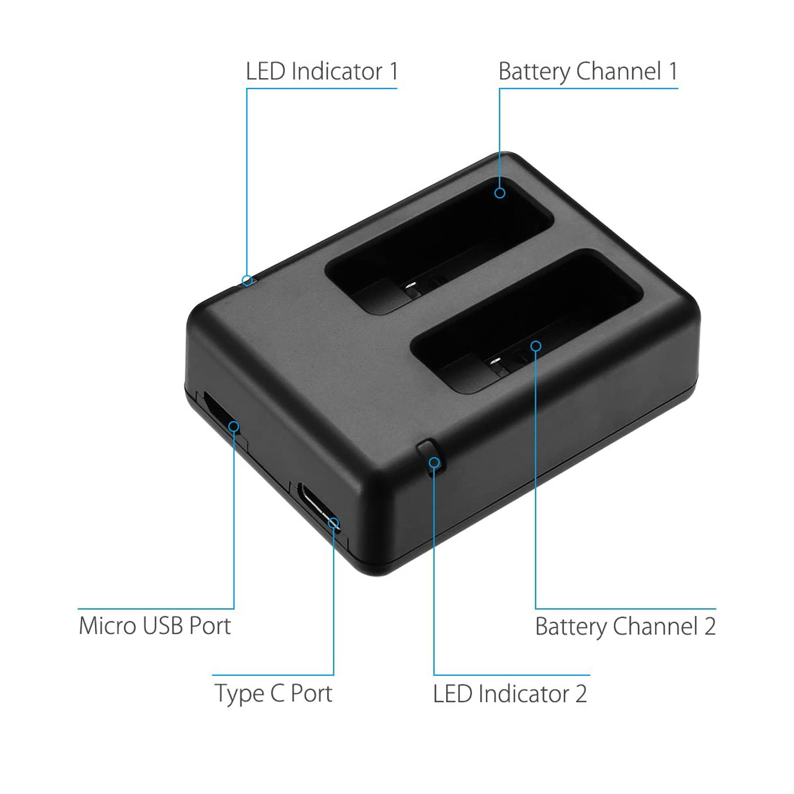 Suitable for GOPRO Hero 5 Char - Drone Camera avaliação e preço