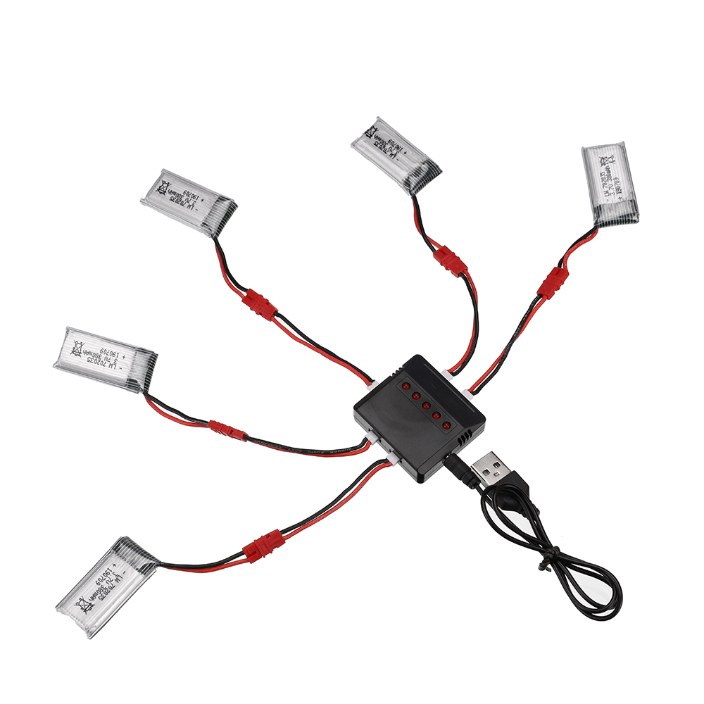 3.7V 380mAh Lipo Battery With  - Drone Charger avaliação e preço