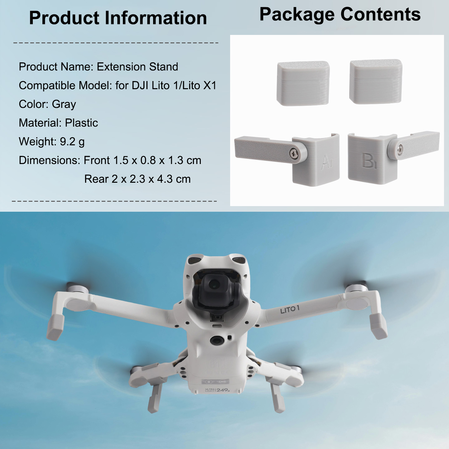 Landing Gear Extender for DJI  - Drone Landing Gear avaliação e preço