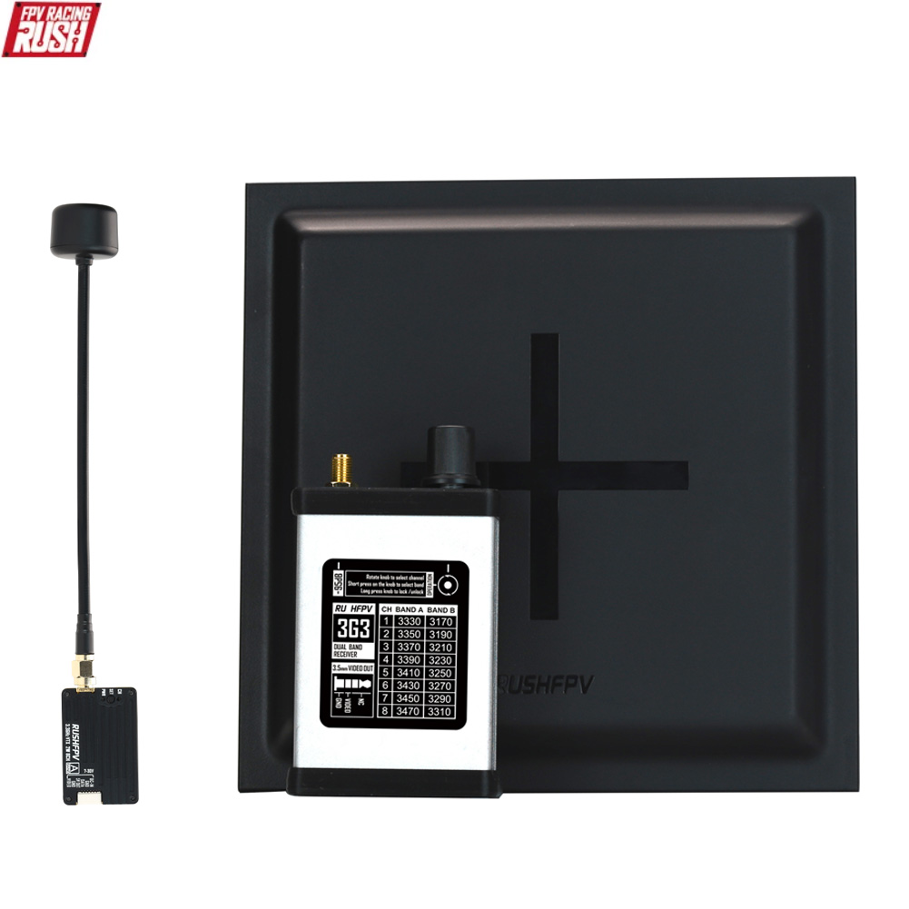 RUSHFPV 3.3G 2W VTX Transmitte - Drone Receiver avaliação e preço